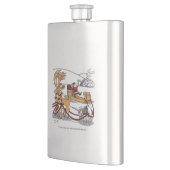 ユニコーントナカイのステンレススチールフラスコ フラスク (左)