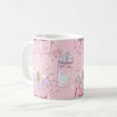 ユニコーントーストとミルクシェイク コーヒーマグカップ (正面左)