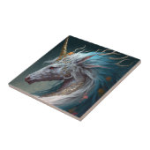 ユニコーンドラゴンファンタジーアート タイル (側面)