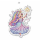 ユニコーンドリームプリンセス シール (正面)