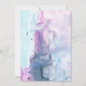 ユニコーンドリーム誕生日招待状 招待状 (裏面)