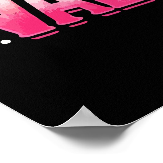 ユニコーンドーナツがバレンタインおもしろいアンチ – バレンタイン ポスター (角)