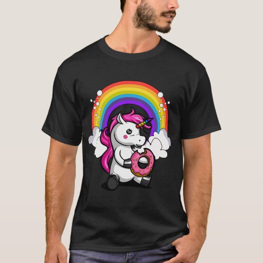 ユニコーンドーナツ Tシャツ (正面)