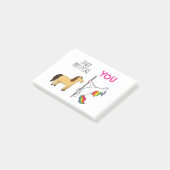 ユニコーンナースプリセプターギフト ポストイット (アングル)