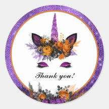 ユニコーンハロウィンフローラ誕生日ありがとう