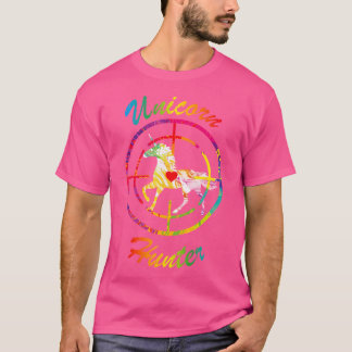 ユニコーンハンターボーイズ虹の馬のユーモアはユニコを憎む Tシャツ