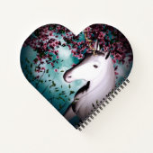 ユニコーンハート手帳 ノートブック (裏面)