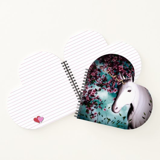 ユニコーンハート手帳 ノートブック (内部)