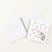 ユニコーンハート ノートブック (内部)