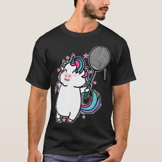 ユニコーンバドミントン Tシャツ (正面)