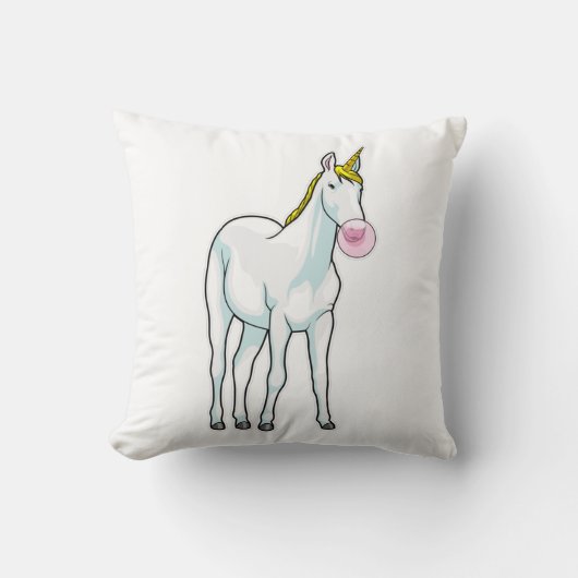ユニコーンバブルガム クッション (正面)