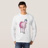 ユニコーンバレリナバレエ Tシャツ (正面フル)