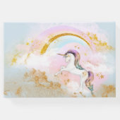 ユニコーンバースデーパーティーゲストブック ゲストブック (裏面)