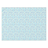 ユニコーンバースデーパーティーティール（緑がかった色） テーブルクロス (正面(横))