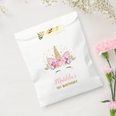 ユニコーンバースデーパーティーマジカルレインボーフローラ フェイバーバッグ (封をした状態)