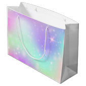 ユニコーンバースデーパーティー抱き枕 ラージペーパーバッグ (裏面アングル)