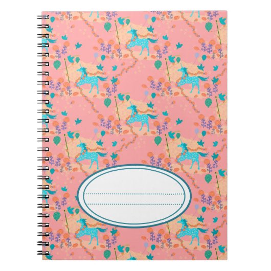 ユニコーンバートデイパーティー ノートブック (正面)