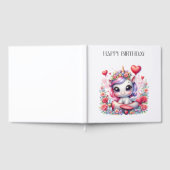 ユニコーンパイロットの誕生日 ゲストブック (全面)