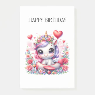 ユニコーンパイロットの誕生日 ポストイット