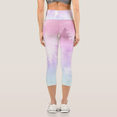 ユニコーンパステルフォレストドリーム#1 #decor #art カプリレギンス (裏面)