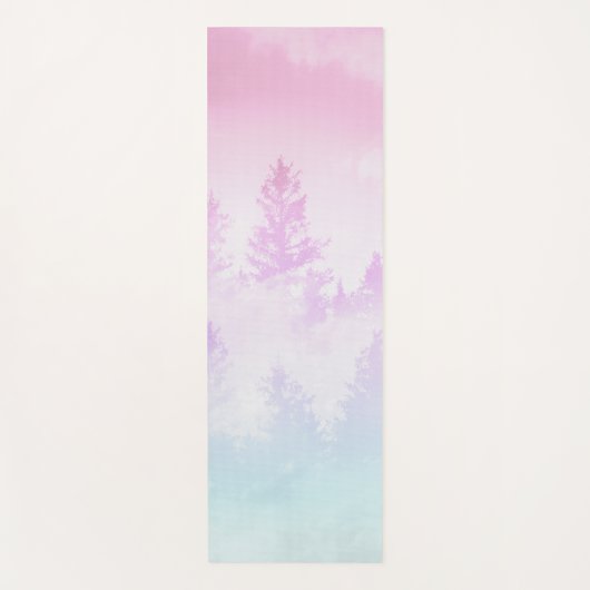 ユニコーンパステルフォレストドリーム#1 #decor #art ヨガマット (正面)