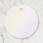 ユニコーンパステルマジカルレインボー誕生日 フェイバータグ (裏面)