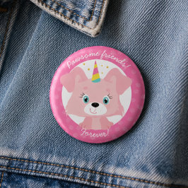ユニコーンパピー 誕生日おめでとう 缶バッジ
