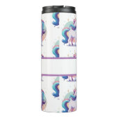 ユニコーンパーソナライズされたドリンクタンブラー タンブラー (裏面)