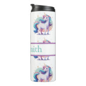 ユニコーンパーソナライズされたドリンクタンブラー タンブラー (回転右)