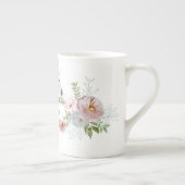 ユニコーンパーソナライズされたフローラ骨中国マグカップ ボーンチャイナマグカップ (右)