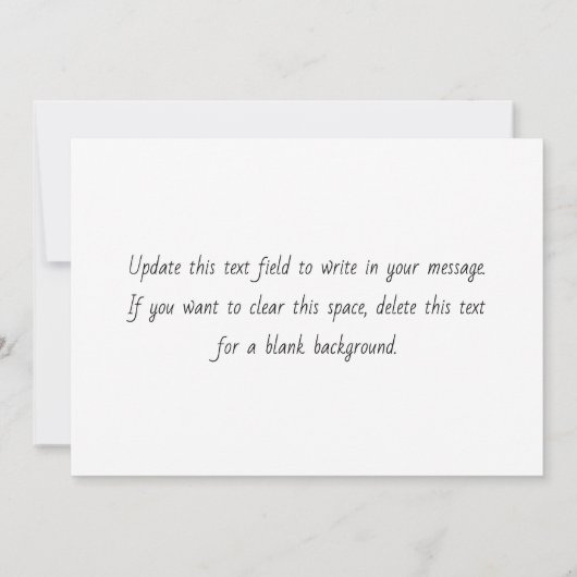 ユニコーンパーソナライズされたレインボー先生ありがとう サンキューカード (裏面)