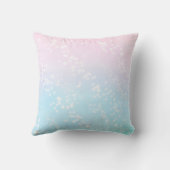 ユニコーンパーソナライズされた枕 クッション (裏面)