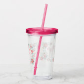 ユニコーンパーソナライズされた野原 アクリルタンブラー (裏面)