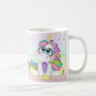 ユニコーンパーソナライズされた コーヒーマグカップ