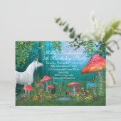 ユニコーンパーティの招待状 招待状 (スタンド正面)