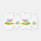 ユニコーンパーティーの好意ボックス フェイバーボックス (折り畳みなし)