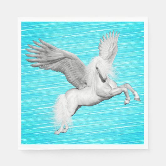 ユニコーンパーティーナプキンス スタンダードランチョンナプキン (正面)