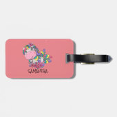 ユニコーンパーティーピンクラゲッジタグ ラゲッジタグ (裏面横)
