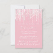 ユニコーンパーティーピンクローズ第1回2回バースデーパーティー 招待状 (裏面)