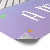 ユニコーンパーティーフレーム小道具 - フォトブース用 ポスター (角)