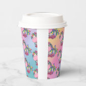 ユニコーンパーティーレインボー紙カップ 紙コップ (左)