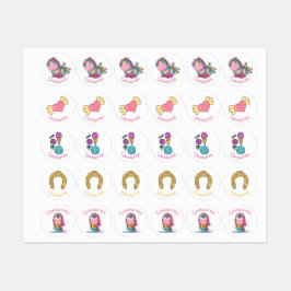 ユニコーンパーティー紫ラベル ラベル