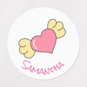 ユニコーンパーティー紫ラベル ラベル (デザイン2)