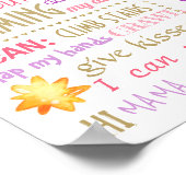 ユニコーンパーティー誕生日黒板サイン ポスター (角)