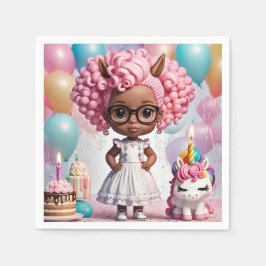 ユニコーンパーティー スタンダードカクテルナプキン