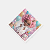 ユニコーンパーティー スタンダードカクテルナプキン (角)