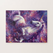 ユニコーンパープルマネ ジグソーパズル (横)