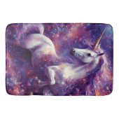 ユニコーンパープルマネ バスマット (正面)