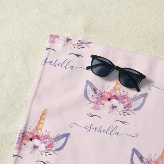 ユニコーンビーチタオル ビーチタオル (インサイチュ)