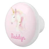 ユニコーンピンクの名前 セラミックノブ (右)